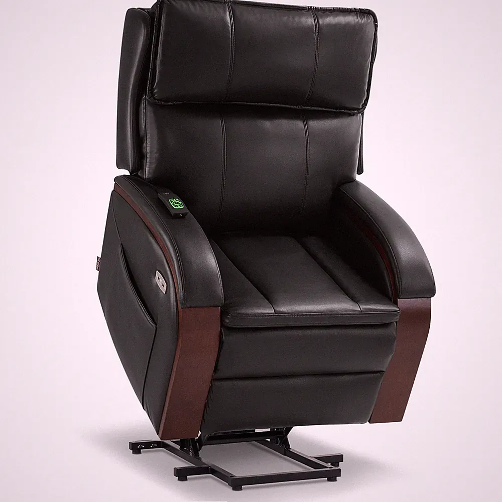 ELEGUE Power Lift Recliner Chair Sofa with Massage and Heat, Adjustable Headrest