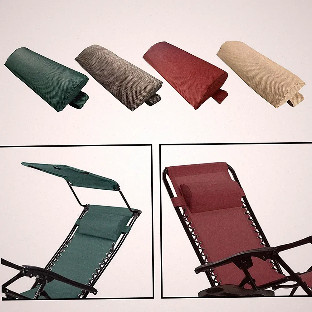 Headrest Head Cushion Pillow for Reclining Patio Folding Recliner Neck