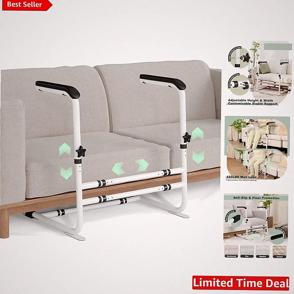 Heavy-Duty Adjustable Sofa Chair Lift with Non-Slip Handles – Ideal for Seniors