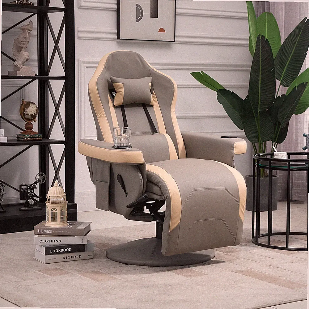 Adjustable Headrest Armchair