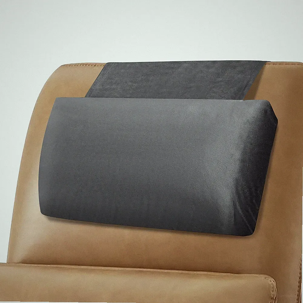 Neck Headrest Pillow w/ Removable Cover for Recliners and Armchairs Home Office