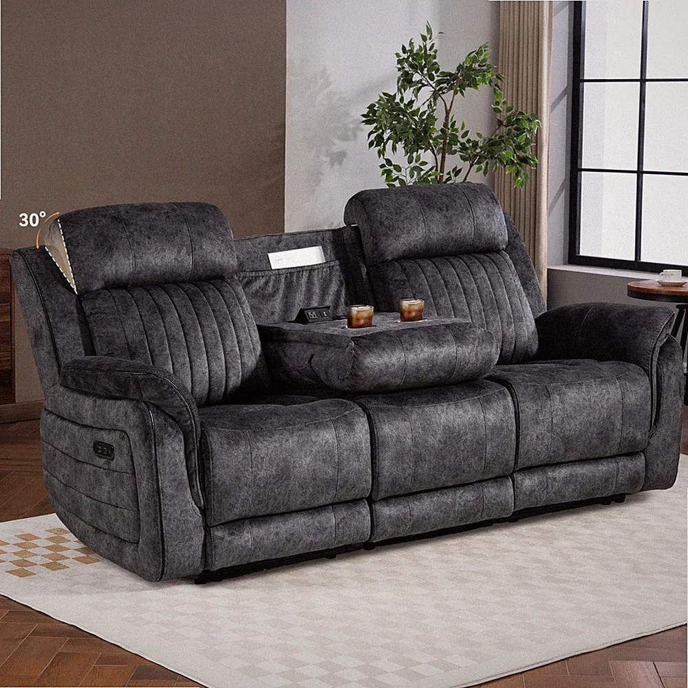 Adjustable Headrest Sofa